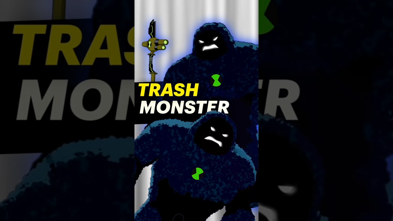 Who is Trash Monster in Ben 10 #ben10 #villain #monster