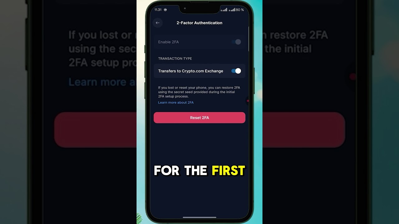 How to Set Up 2-Factor Authentication on Crypto.com