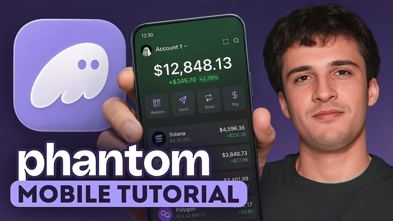 Phantom Mobile Wallet Tutorial [Mobile Solana Wallet Guide]