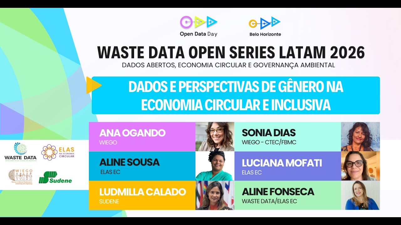 Palestra: Dados e Perspectivas de Gênero na Economia Circular e Inclusiva