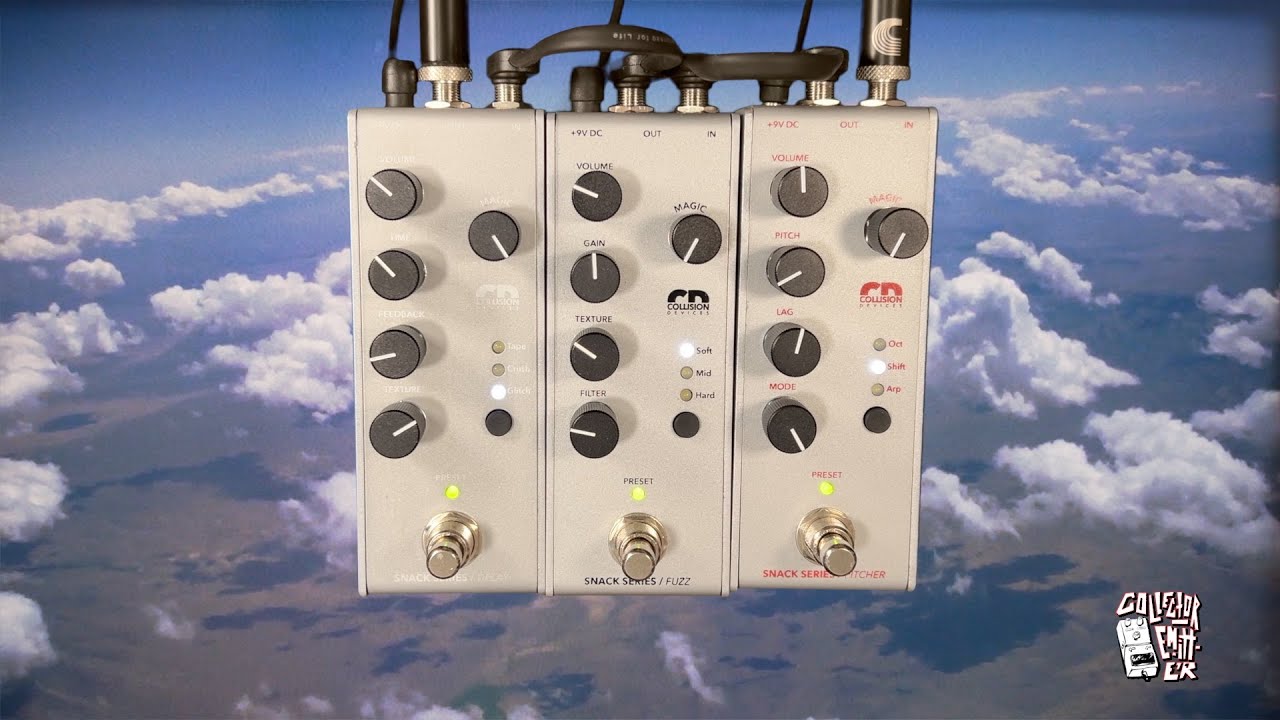Collision Devices - серия Snack (Delay, Fuzz, Pitcher)