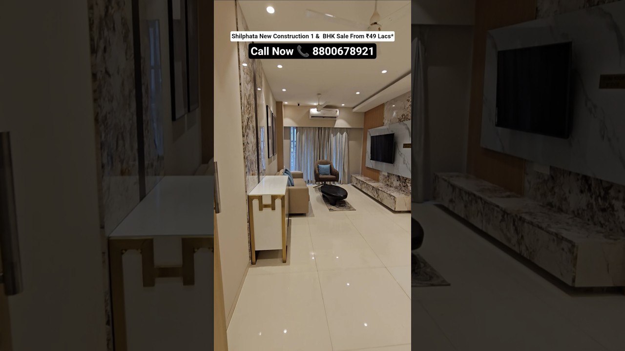 Atlanta Enclave Shilphata | 2 BHK Sample Flat | Top Notch New Project of Shilphata |Call for Booking