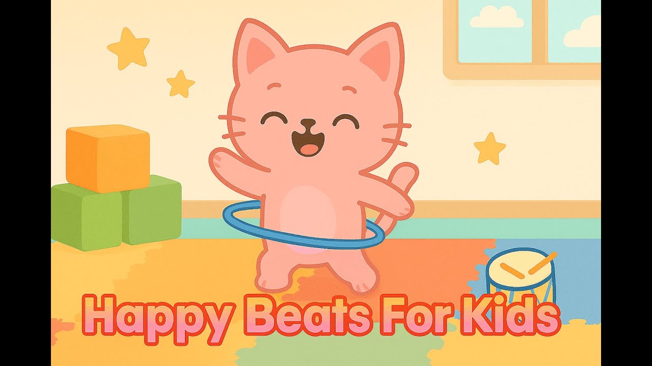 Happy Playtime Music for Babies & Toddlers | 1 Hour Fun Upbeat Songs for Kids | PixelTunesKitty