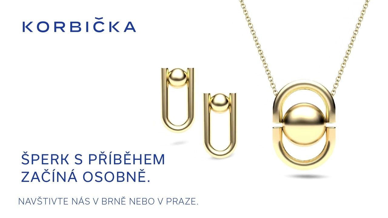 KORBIČKA je ateliérem, kde se snoubí minimalistický design šperků s kvalitními materiály.