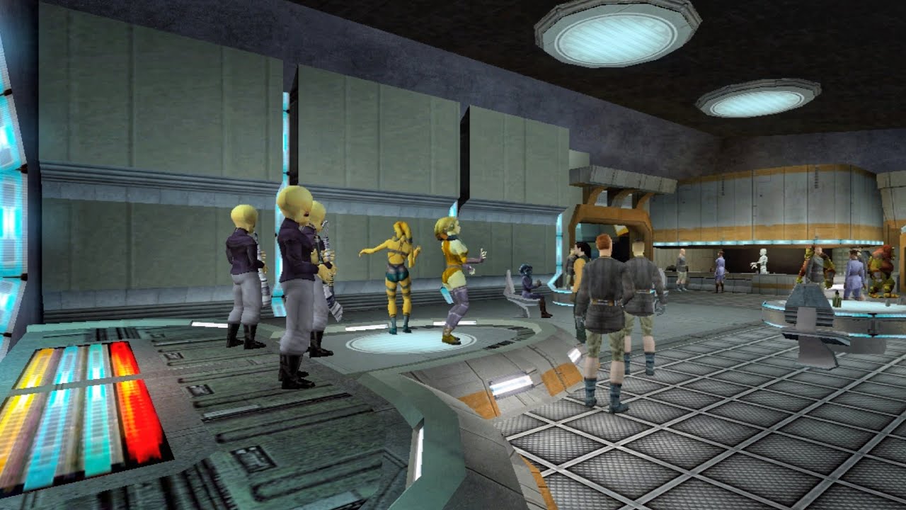 Star Wars KOTOR 2 - Jedi Guardian - Telos Citadel Station - The Exchange / Czerka (Android Gameplay)