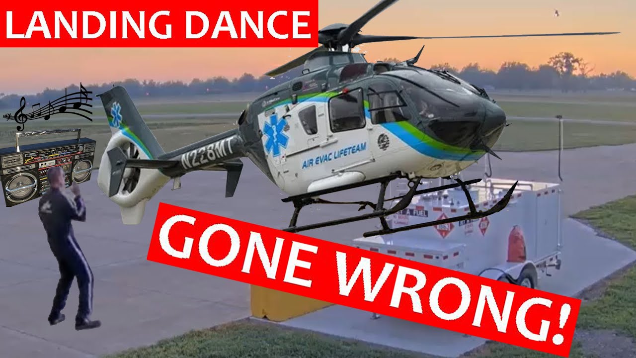 Medical Helicopter Nearly Destroyed During Uncomfortable Dance - Air Evac Lifeteam N228MT (17)