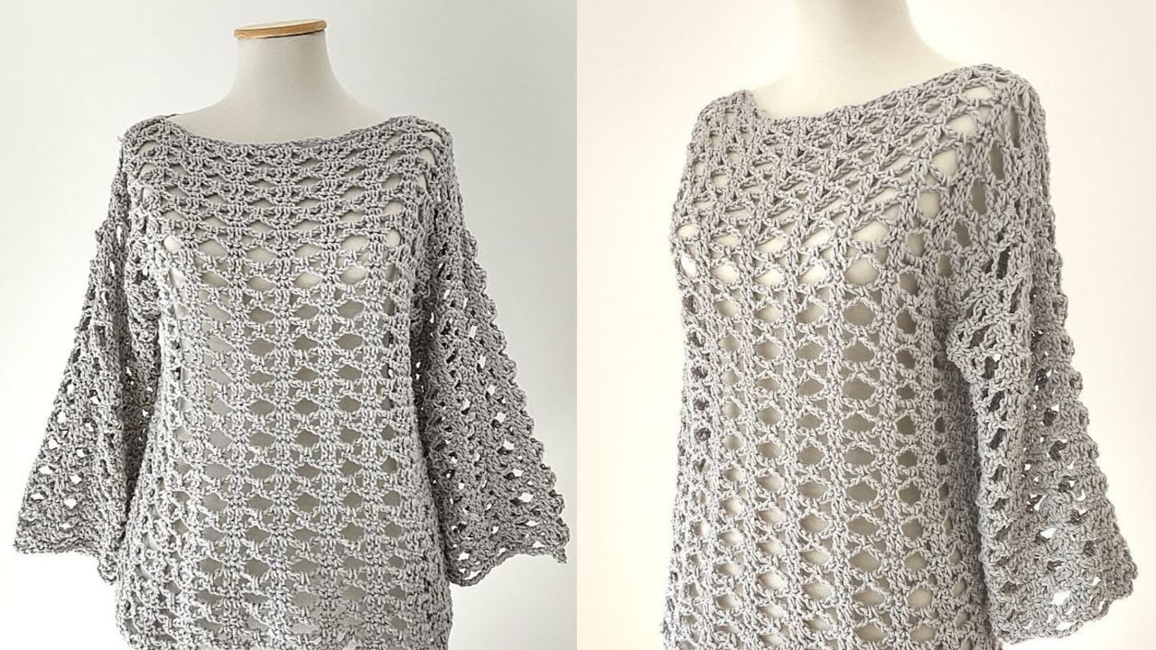 Super💯💫Amazing Crochet Top Blouse Pattern Crochet Shrug Pattern Sweater new stitch pattern