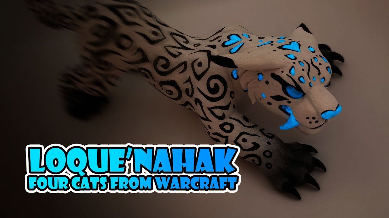 Loque'Nahak | SpeedPainting | World of Warcraft | Polymer Clay Handmade Sculptures | by SilentKimiya