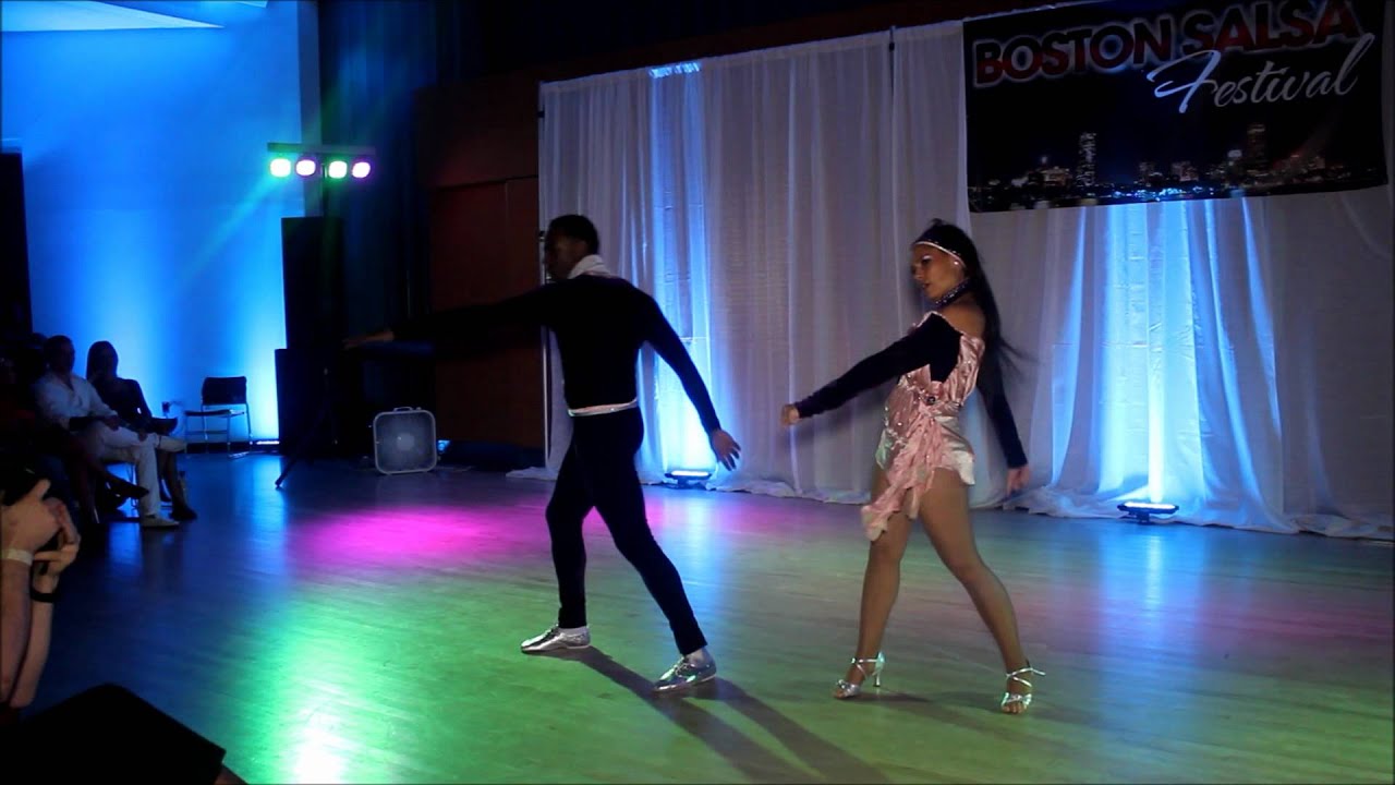 Mitchell & Monica of the Tambo Dance Project - Boston Salsa Festival 2012 (Performance, Sat 9/8/12)