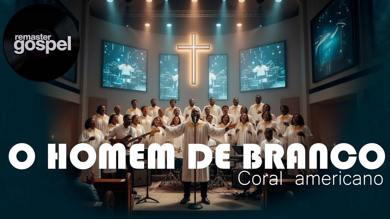 O HOMEM DE BRANCO Versão CORAL AMERICANO | REMASTER GOSPEL #17