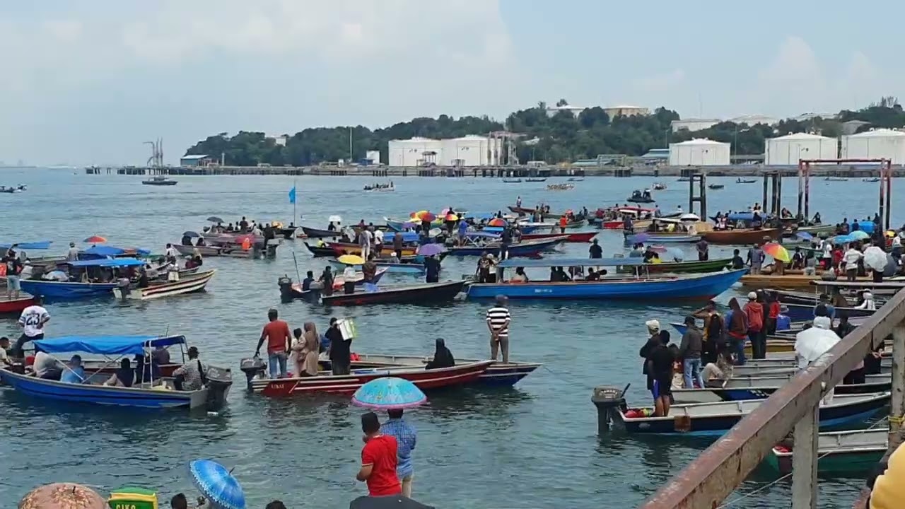 POV Sea Eagle Boat Race 2025 di Belakang Padang Perairan Batam Singapura #fyp #viral #batam