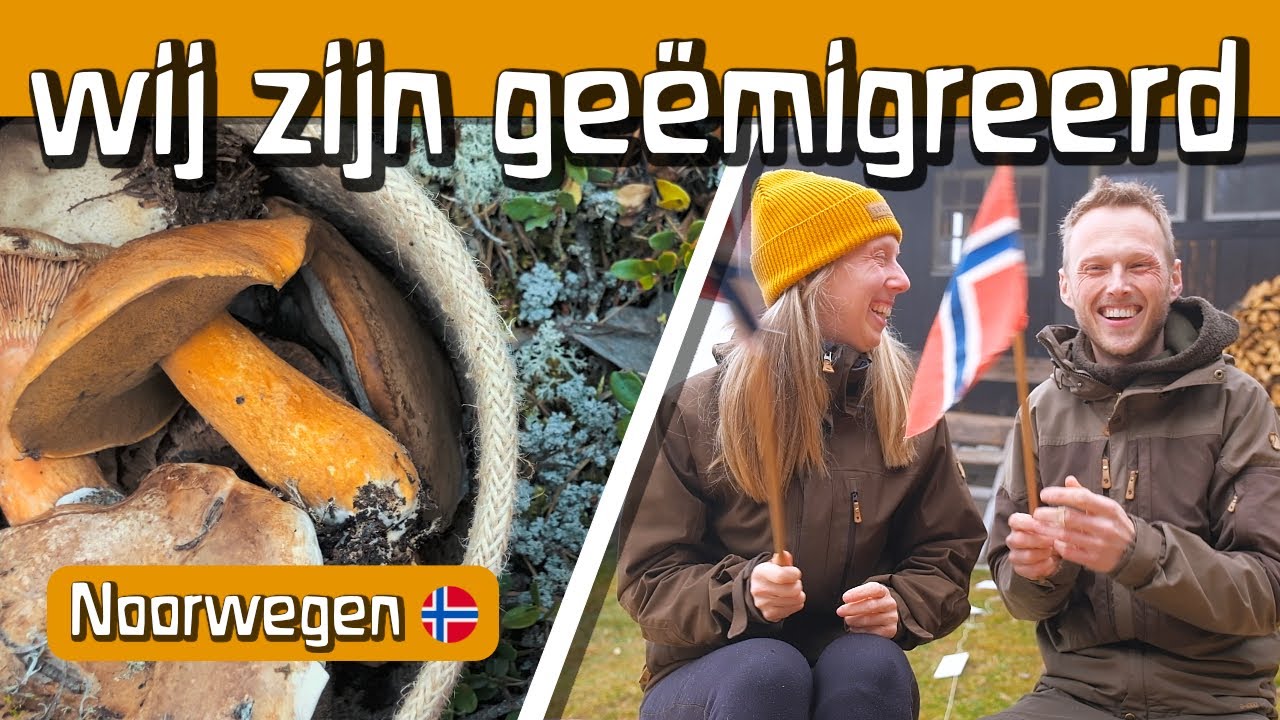 hoera officieel geëmigreerd naar Noorwegen • voorbereiden winter • buitenfamilie