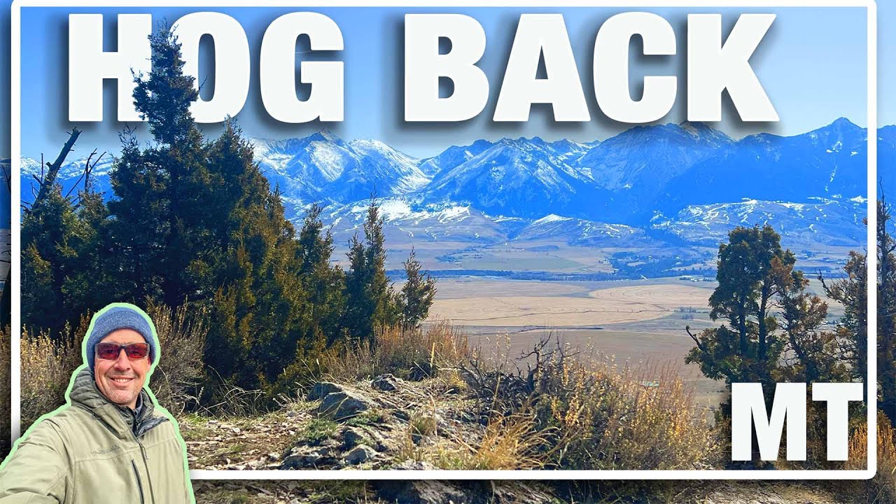 Stunning Montana Hike | Hog Back Trail Nature Walk in Paradise Valley | 4K Scenic Narrated Walk