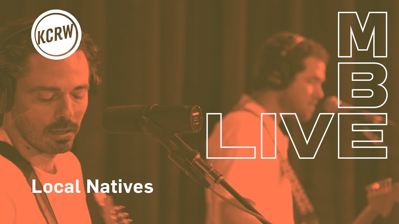 Local Natives performing 
