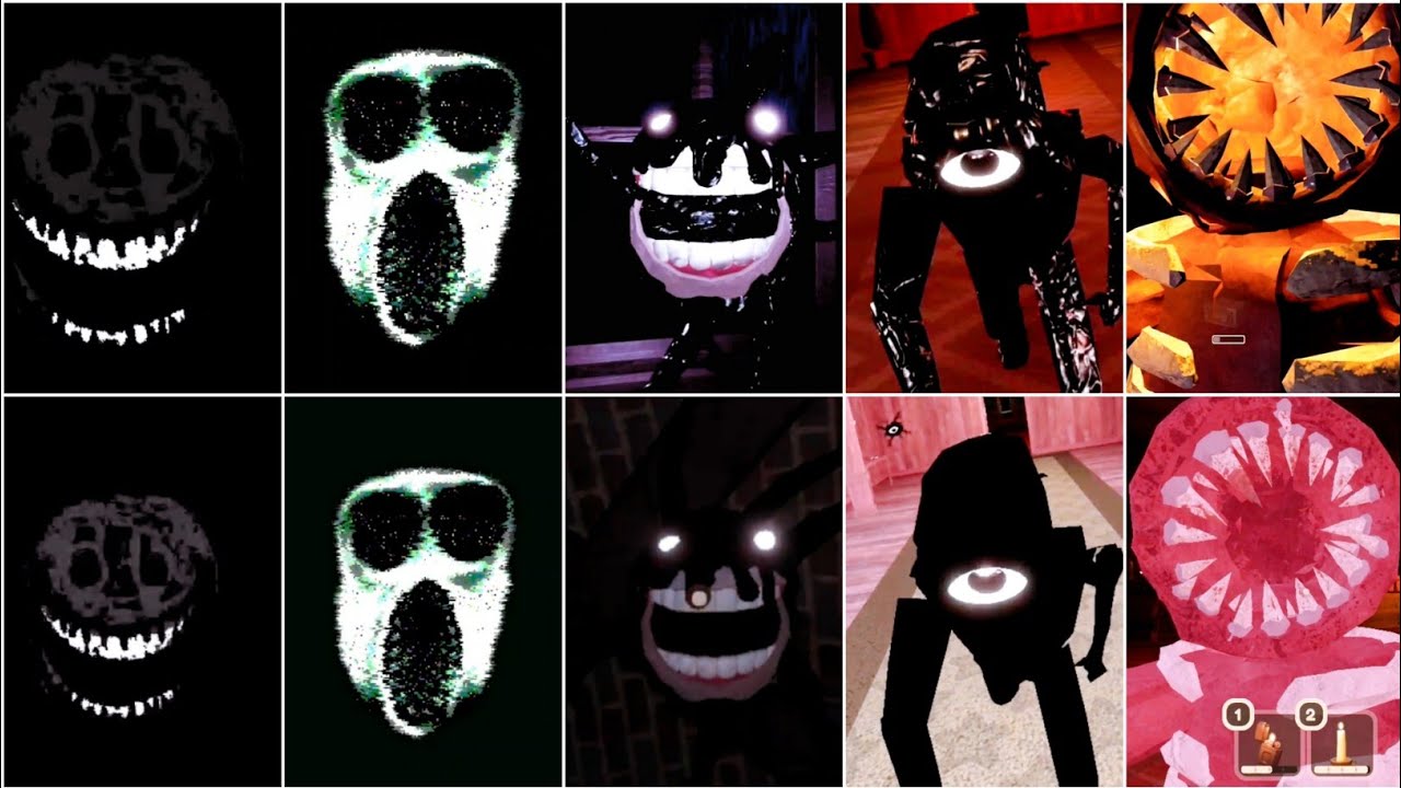 Roblox Doors High Graphics Vs Doors Low Graphics Jumpscares