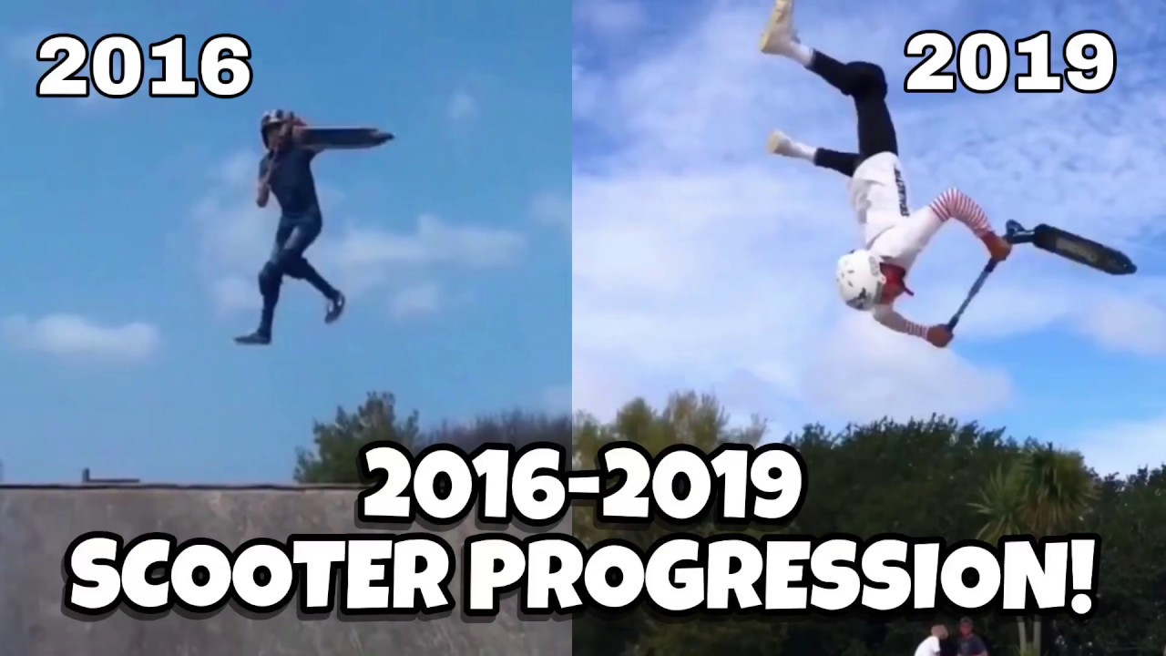 Max Jackson | 3 year scootering | Progression Edit