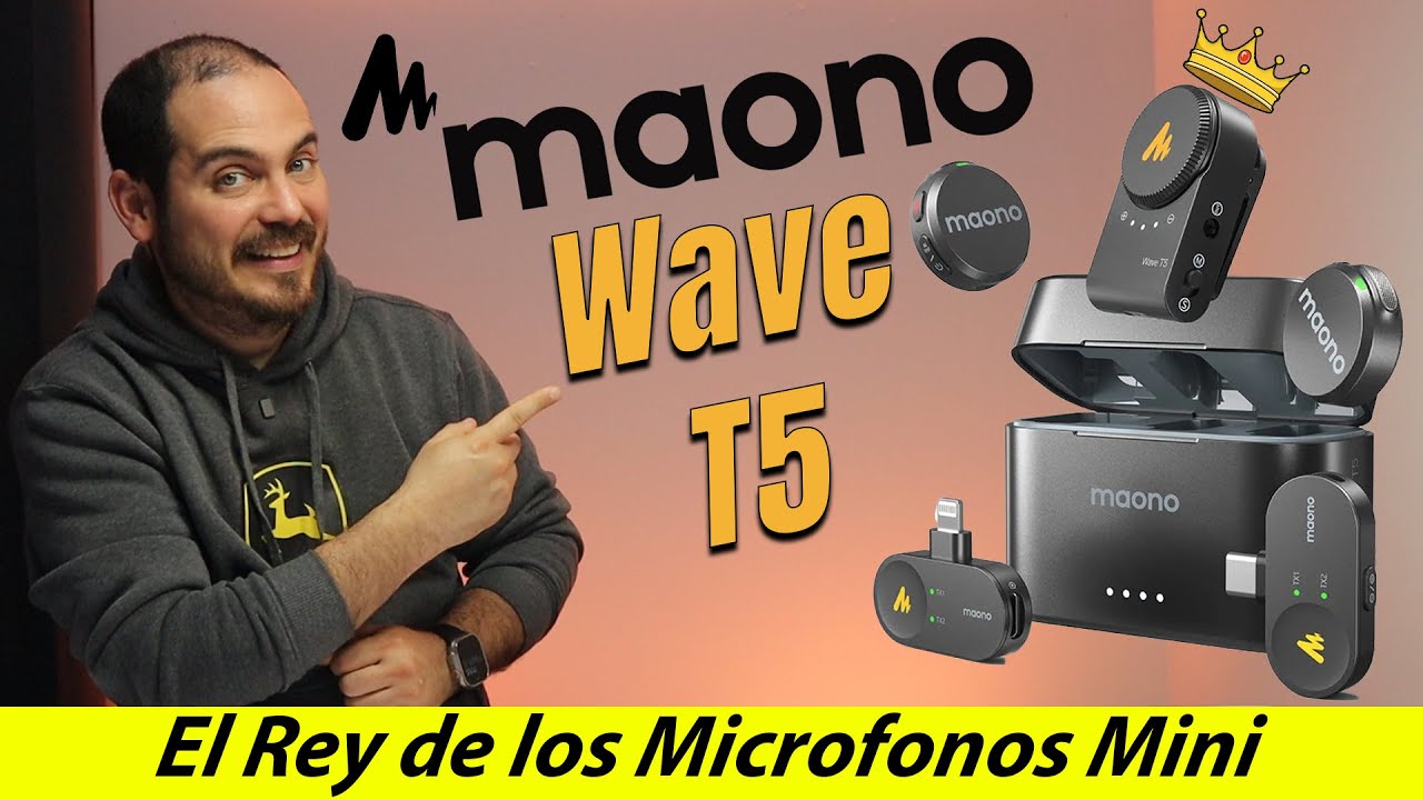 ¿Son los nuevos Maono Wave T5 mejores que DJI y Hollyland?