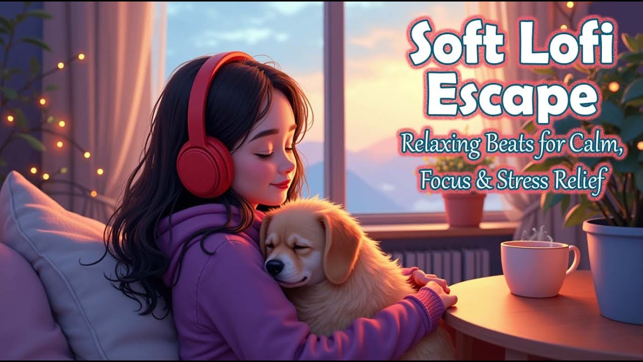 Soft Lofi Escape 🌙 Relaxing Beats for Calm, Focus & Stress Relief #music #relax #beats #lofi #
