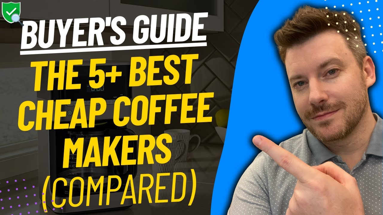 TOP 5 Best Cheap Coffee Makers | Best Budget Coffee Maker Reviews (2024)