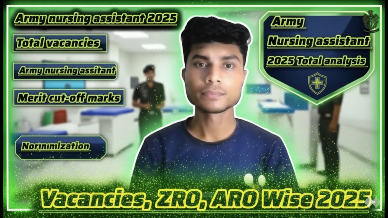 Army Nursing Assistant 2025 :Total Vacancies ,Merit Cut-Off Marks & Normalisation | ZRO/ARO Analysis