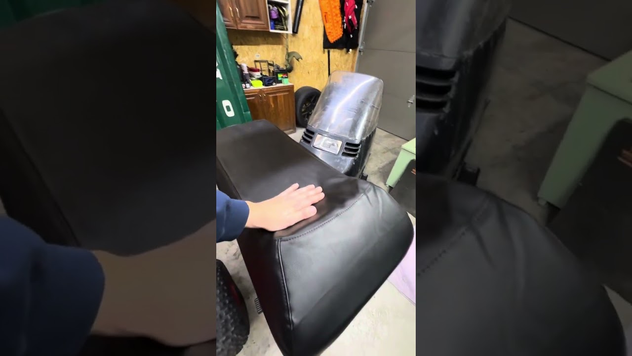 1987 Skidoo Elan - Tunnel Repair & Seat Cover