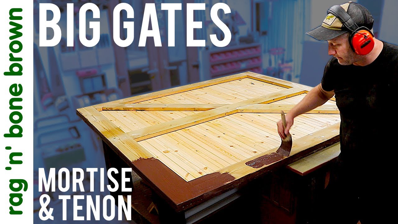 Three Big Gates, Using Salvaged Wood!