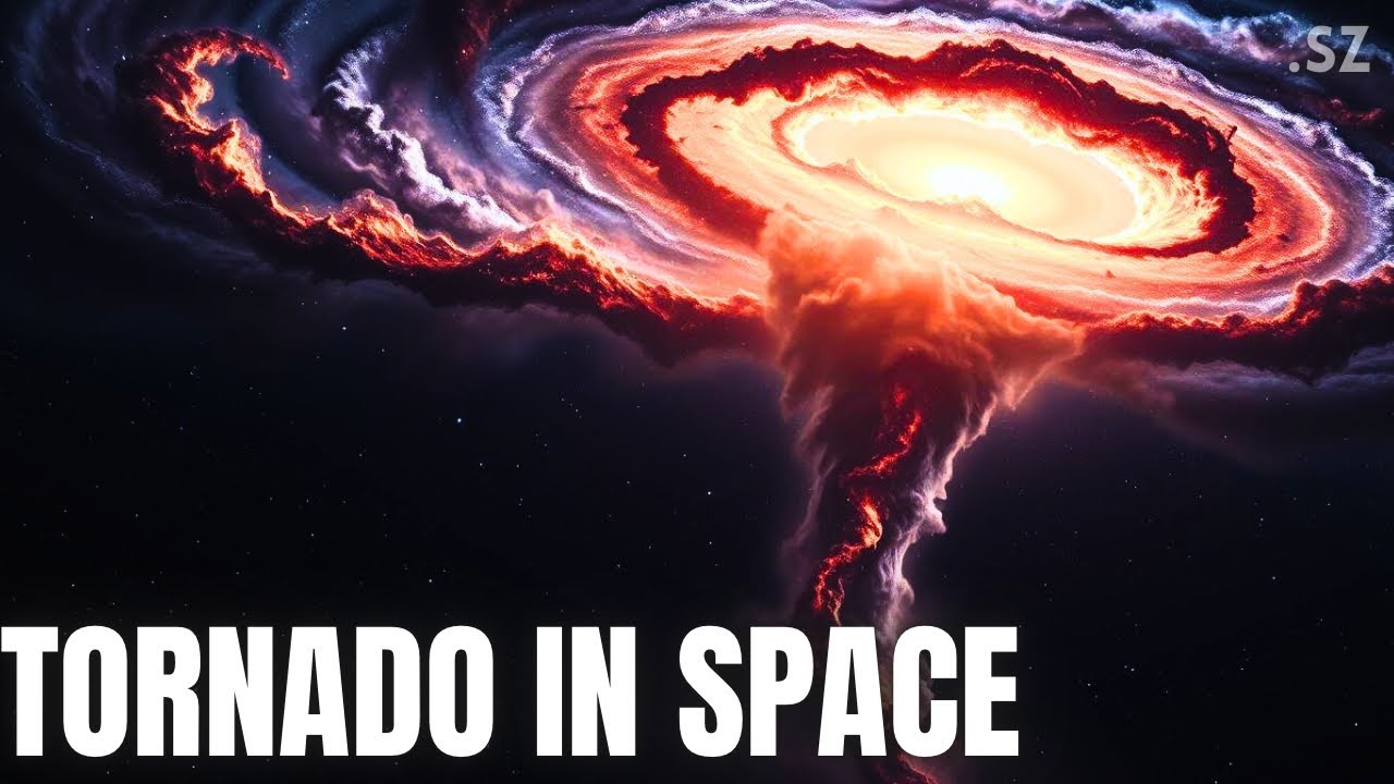 Des astronomes d&eacute;tectent une tornade cosmique compos&eacute;e de galaxies