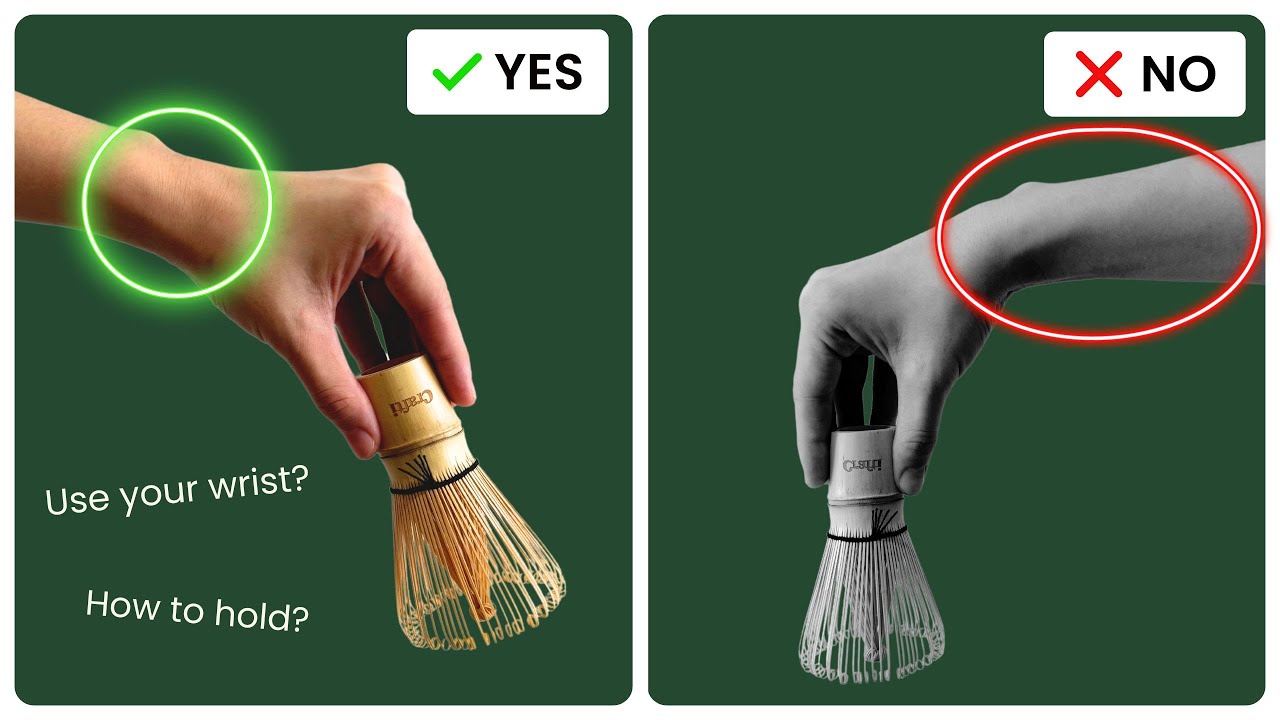 Matcha Tutorial Lesson 1: Matcha Whisk Prep, Care & Technique