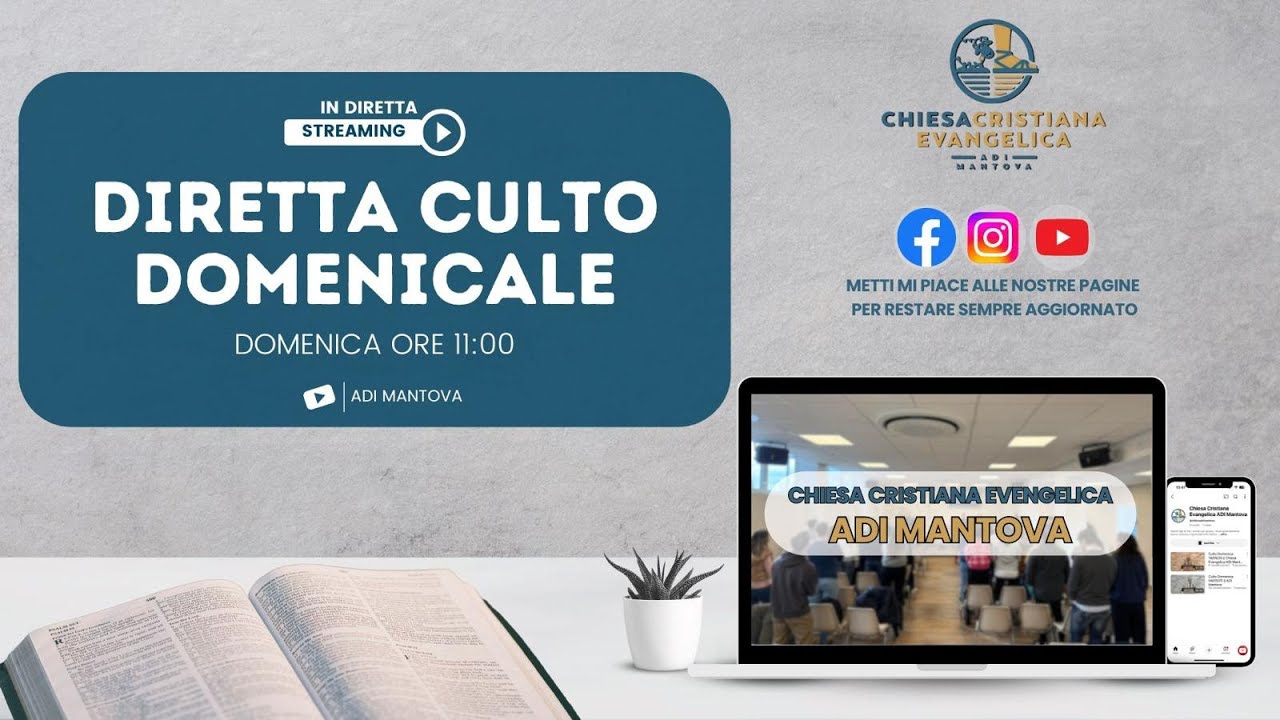 Culto Domenica 23/11/25 || Chiesa Evangelica ADI Mantova