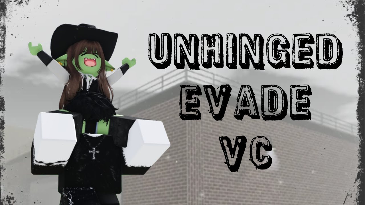 Roblox Evade VC is UNHINGED and LOUD
