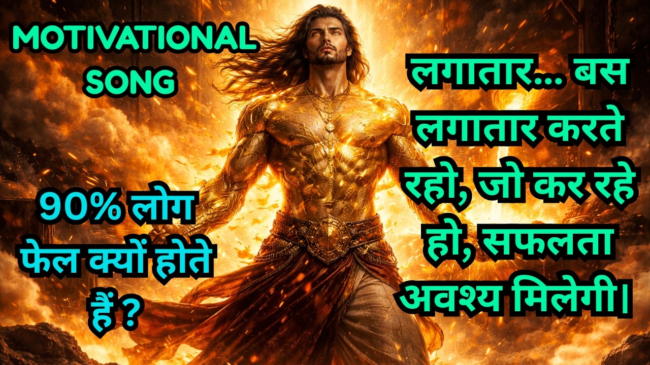 “आत्मविश्वास पर विजय असली विजय | रुकना तेरी फितरत नहीं” #motivationalsong #viralsong #hindisong