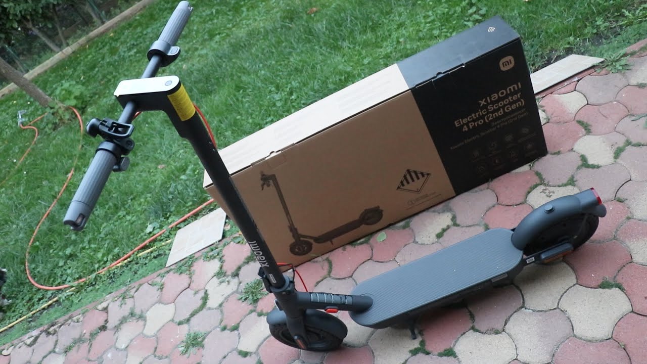 Xiaomi Electric Scooter 4 PRO (2nd Gen) UNBOXING Xiaomi PRO 4 elektromos roller magyar kicsomagolás