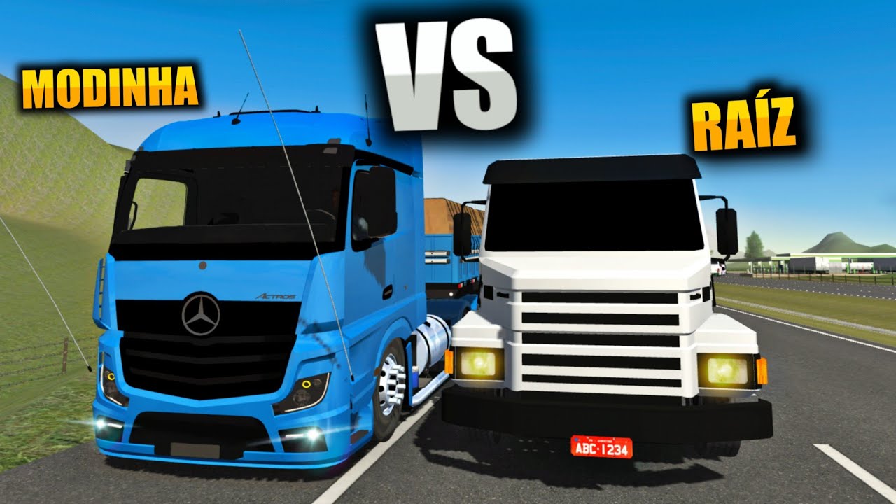 😂CARRETEIRO RAIZ vs MODINHA | THE ROAD DRIVER🔻