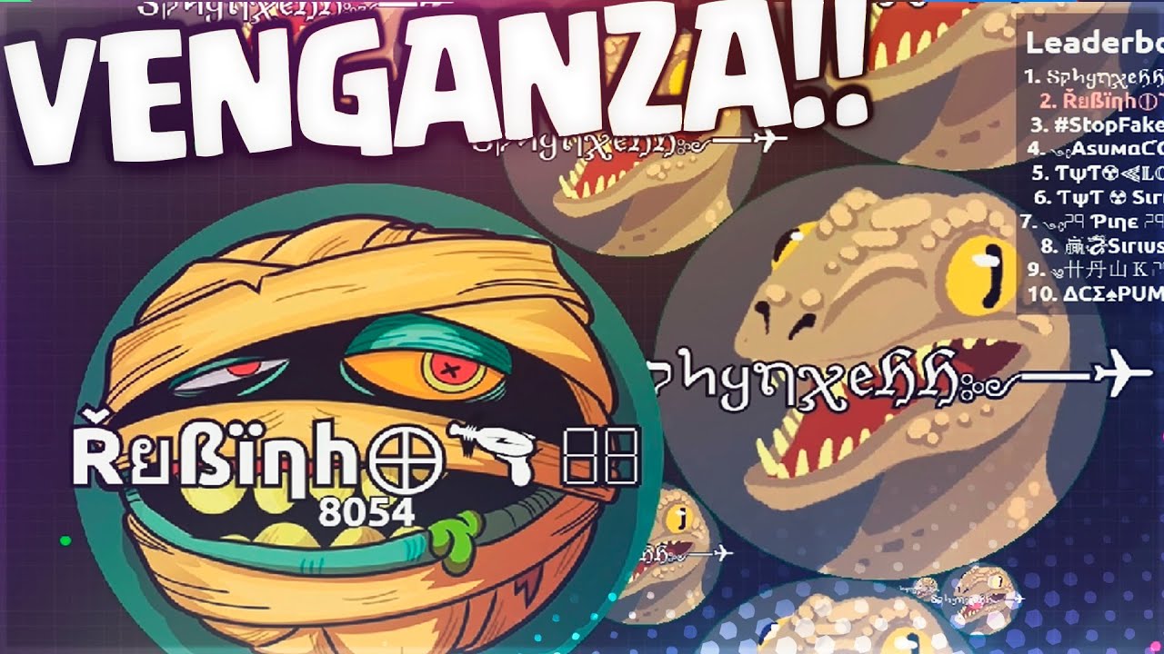 VENGANZA!! | Agar.io | Rubinho vlc