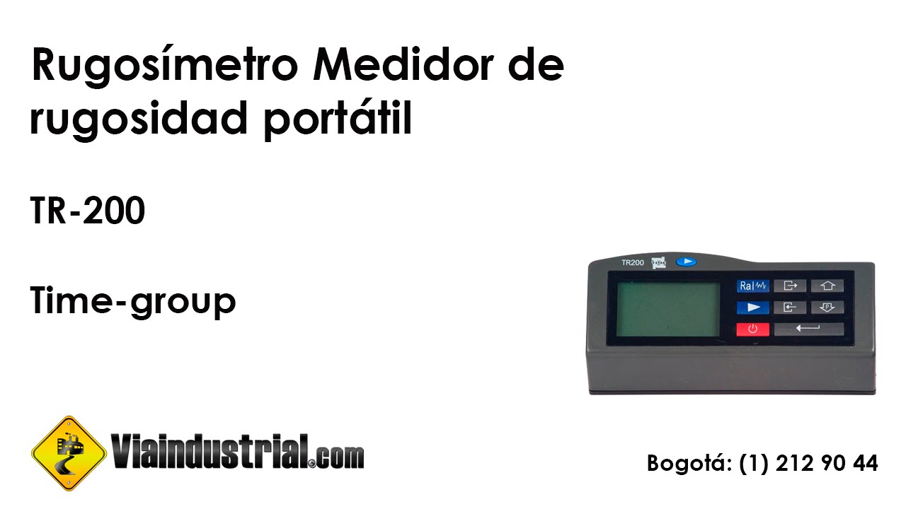 Rugosímetro Medidor de rugosidad portátil TR-200