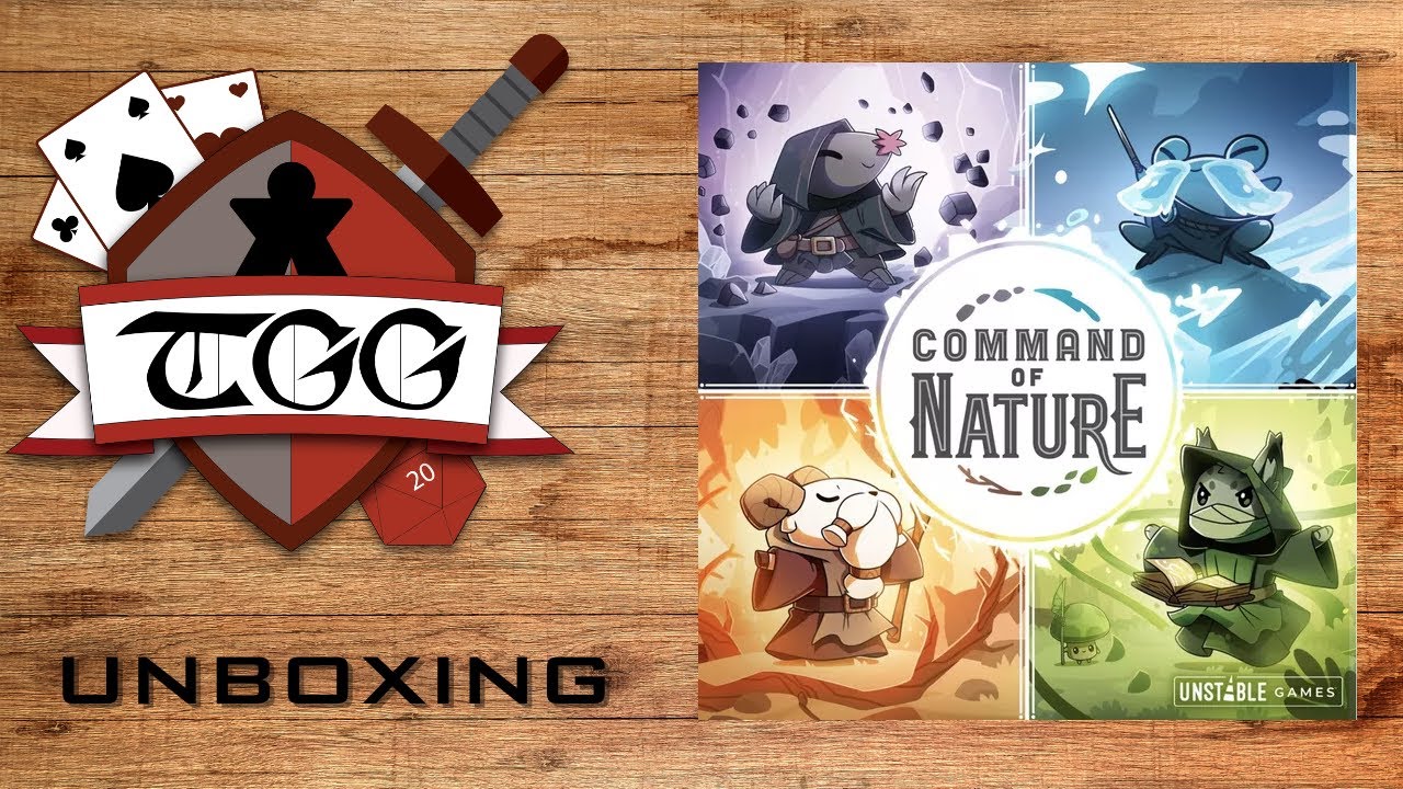 Command of Nature Kickstarter Unboxing