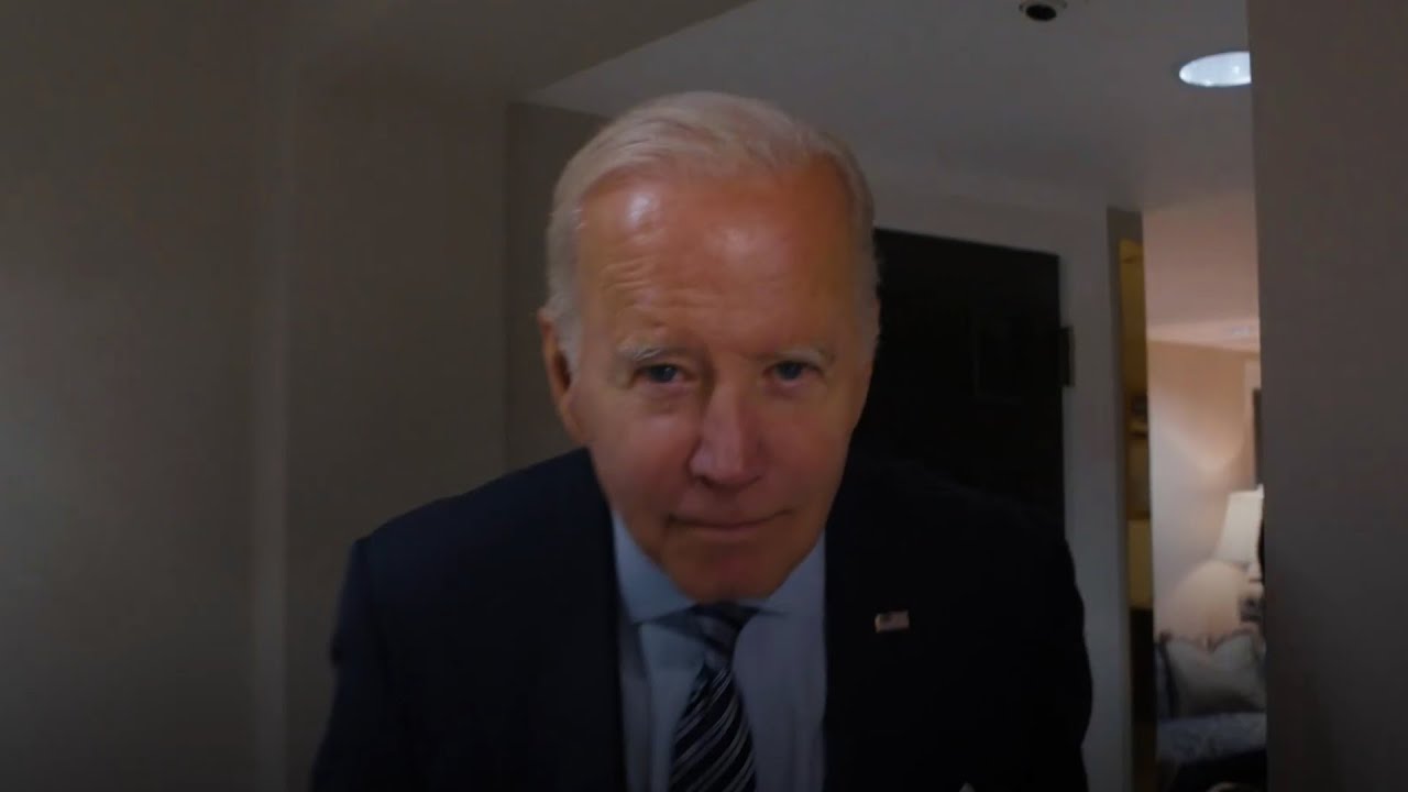 Bizarre behind-the-scenes video captures Biden ordering milkshakes at White House