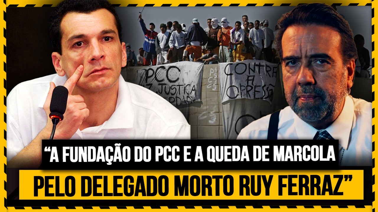 Como Marcola se Tornou Líder do PCC e Foi Preso Pelo Delegado Ruy | Jorge Lordello