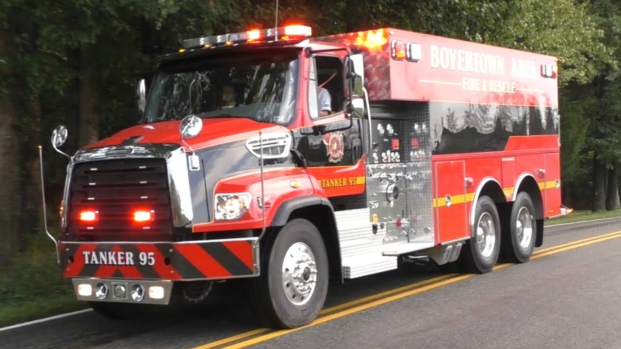 Eastern Berks Fire Department 2nd Alarm Structure Fire Response & Tanker Shuttle 8/18/19