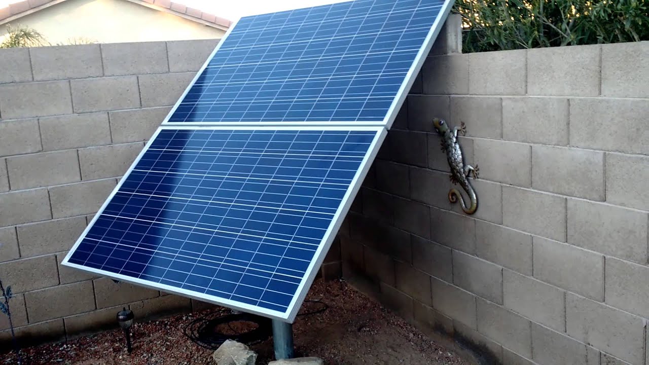 Solar pool pump #2