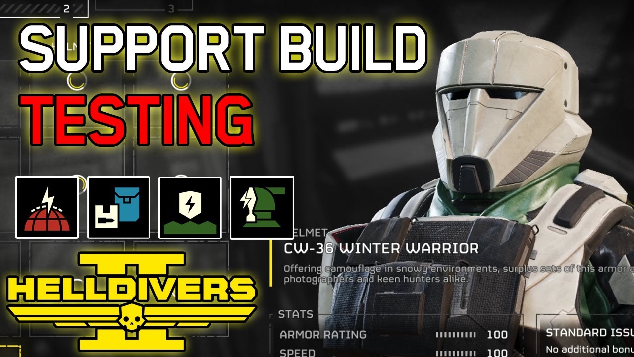 So I made a Support Build... - Helldivers 2: Super Helldive Automaton CO-OP - No Deaths