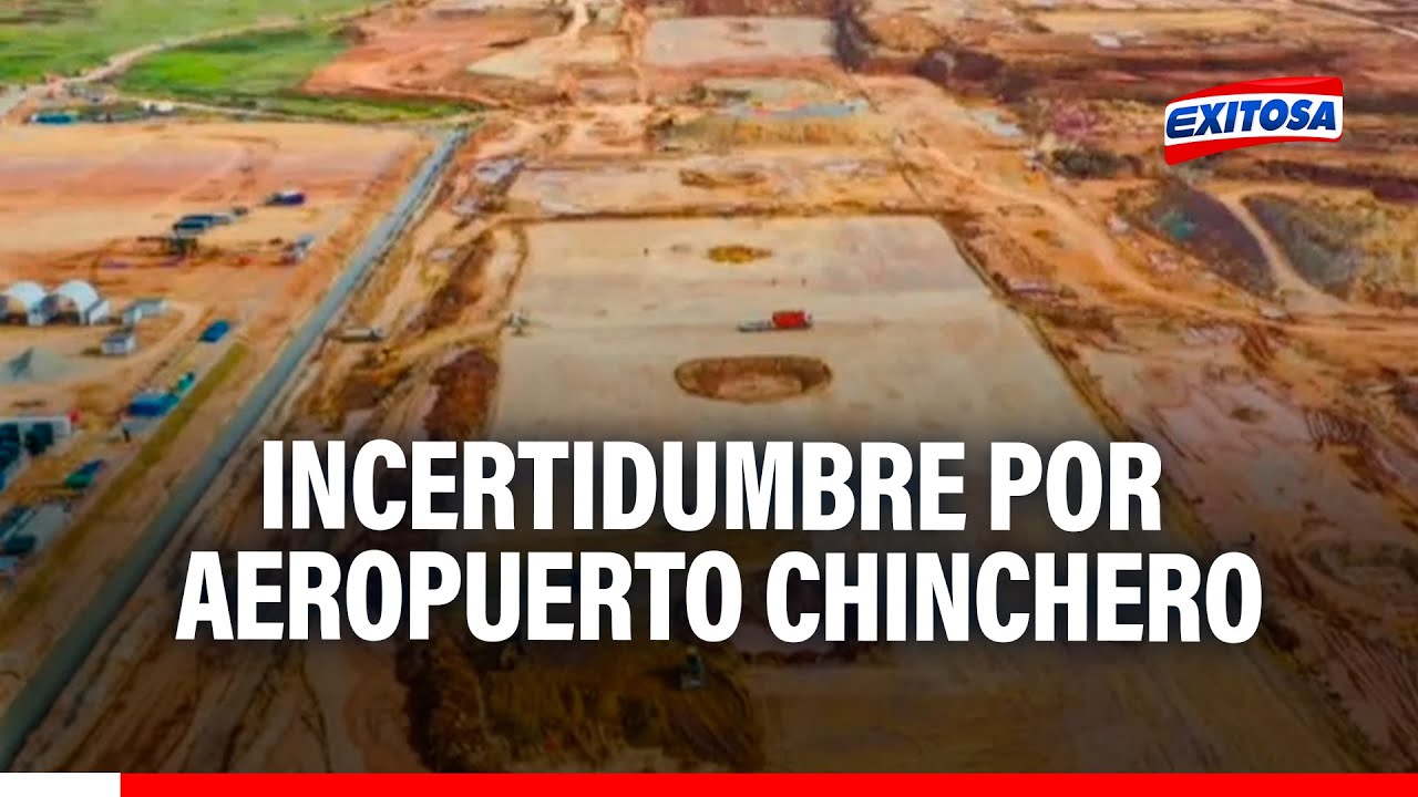 🔴🔵Incertidumbre por Aeropuerto Chinchero: Consorcio solicitó al MTC paralizar obras durante 30 días