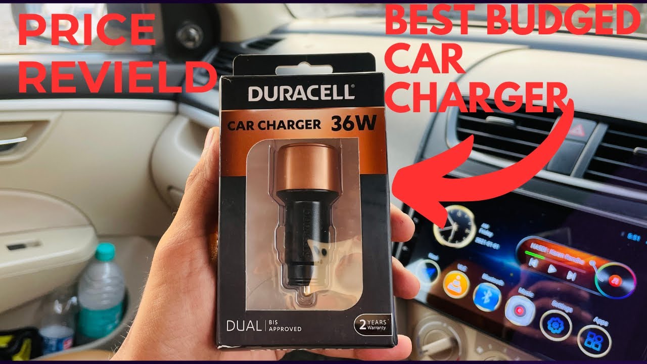 Best car charger || Unboxing and review | Duracell 36W car charger for all cars and all devices