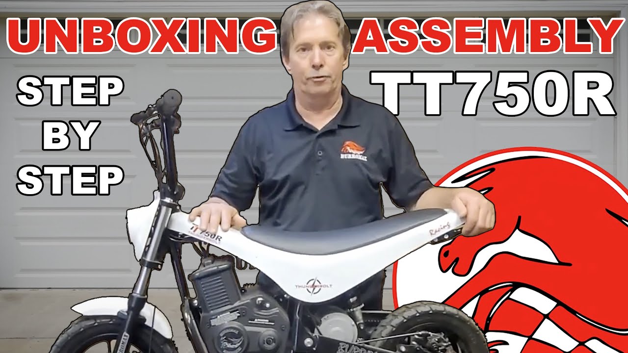 Unbox & Assemble the TT750R Burromax
