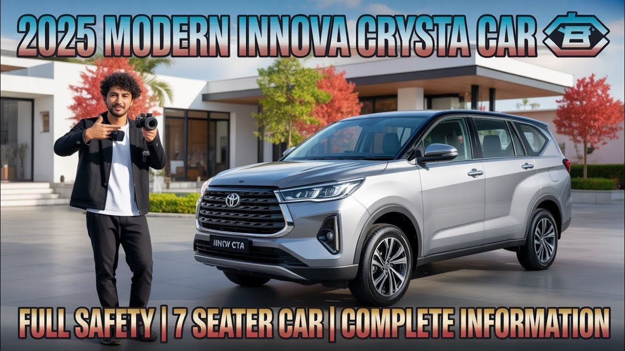 Innova Crysta 2025 – Full Review | Best Family Car in India| full safety|price in india|mileage?