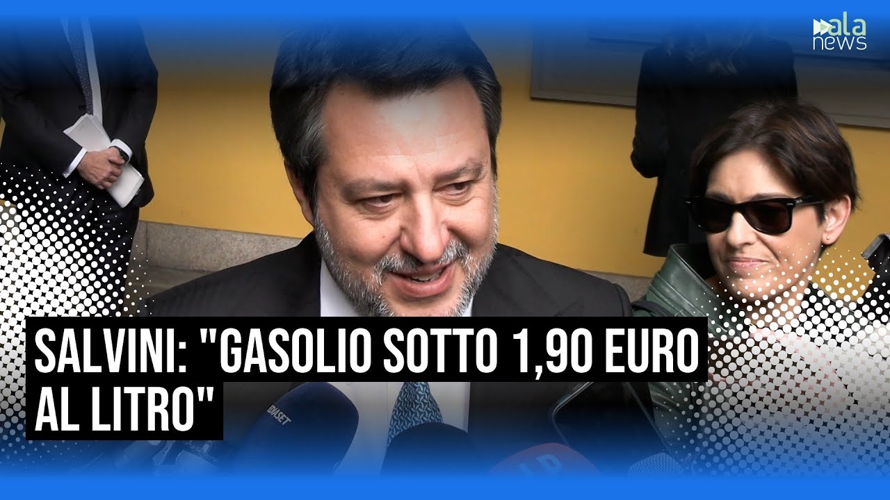Carburanti, Salvini: 