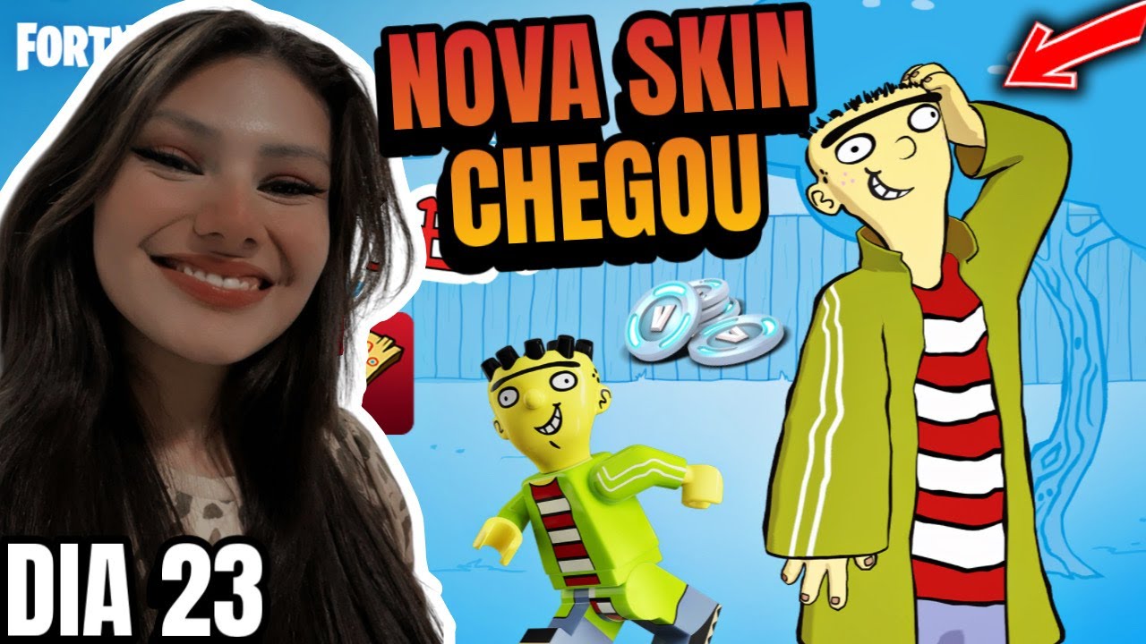 NOVO MODO MTL FALL GUYS E NOVA SKIN DU NA LOJA! DIA 23 LIVE INFINITA - LOJA 25/01/26 FORTNITE