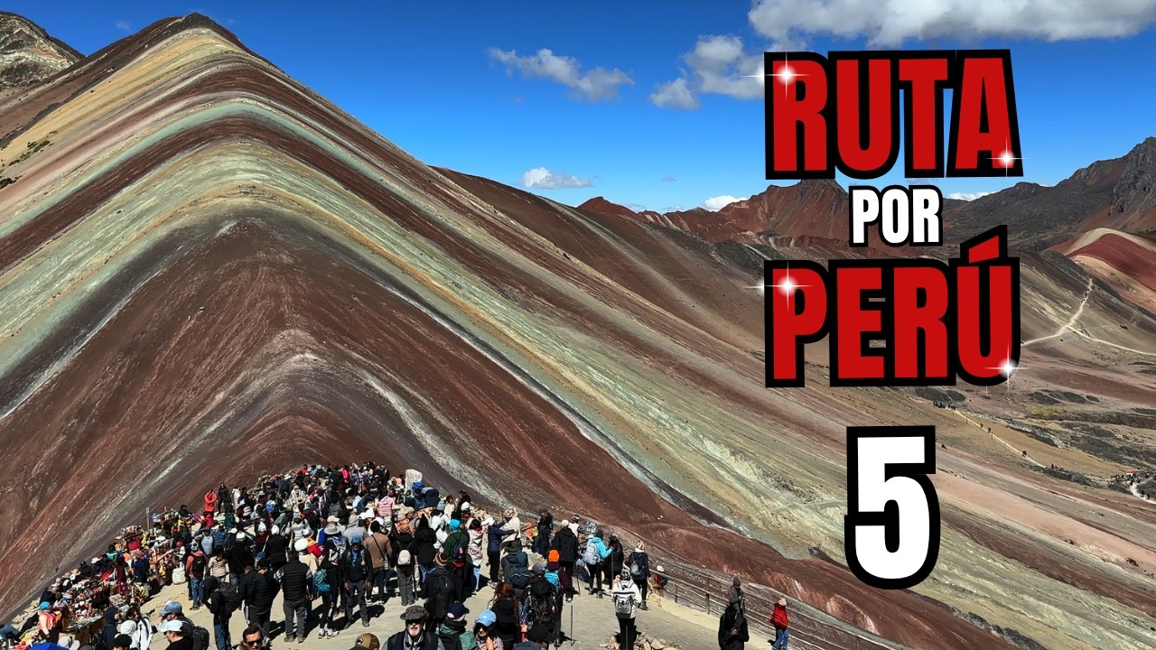 ¡Así luce la MONTAÑA de los 7 COLORES en la vida real | Cusco Perú
