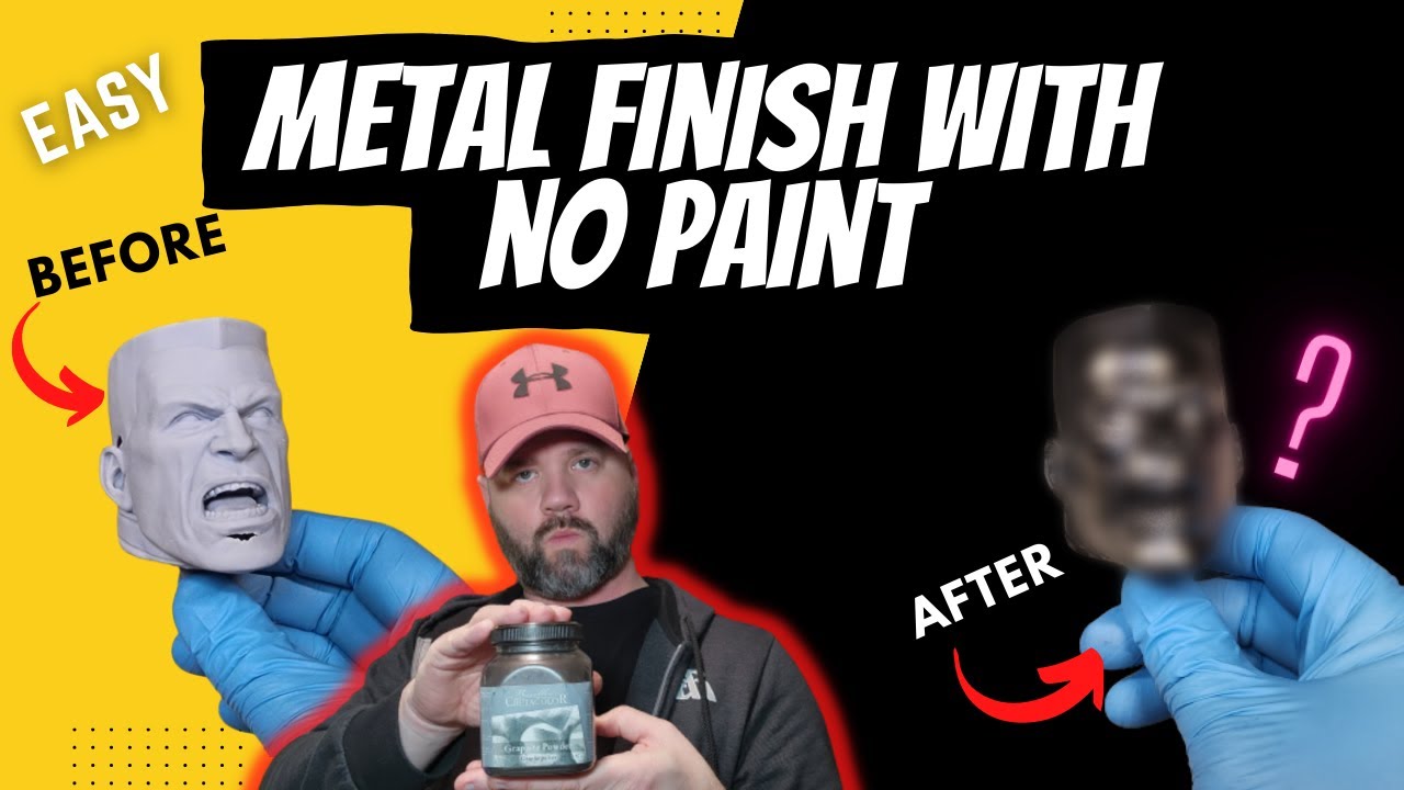 Learn How to Paint Metal without Painting Metal on your 3D Print