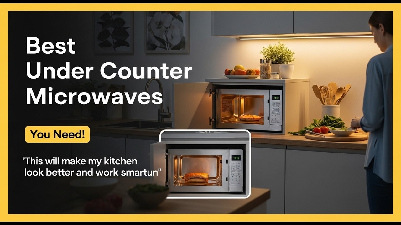Top 5 Best Under Counter Microwaves You Need 2026 | Don't Buy an Under Counter Microwave Until You